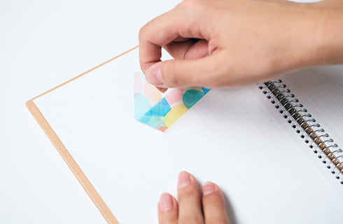 King Jim SODA Clear Tape - Tulips